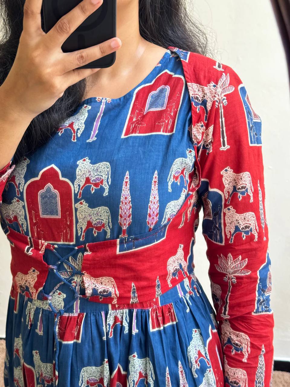 soft cotton fabric- Dress - Image 4