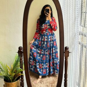 soft cotton fabric- Dress