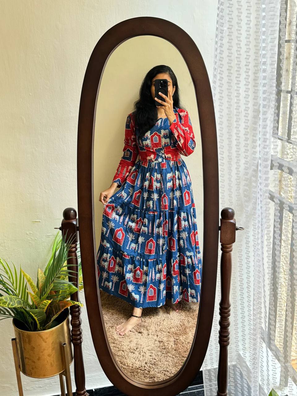 soft cotton fabric- Dress